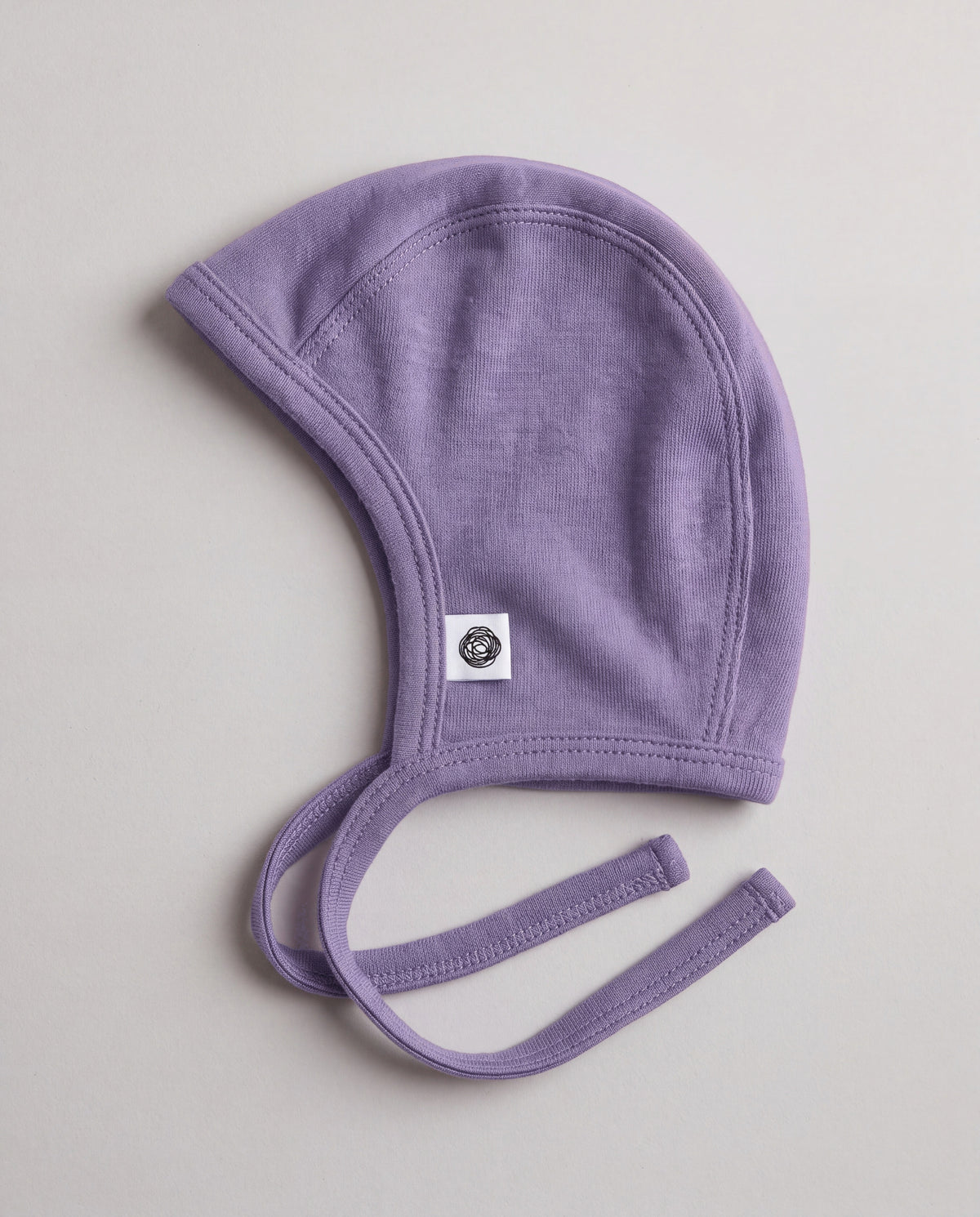 Baby wollen strikmuts – Merinowol - Purple Haze