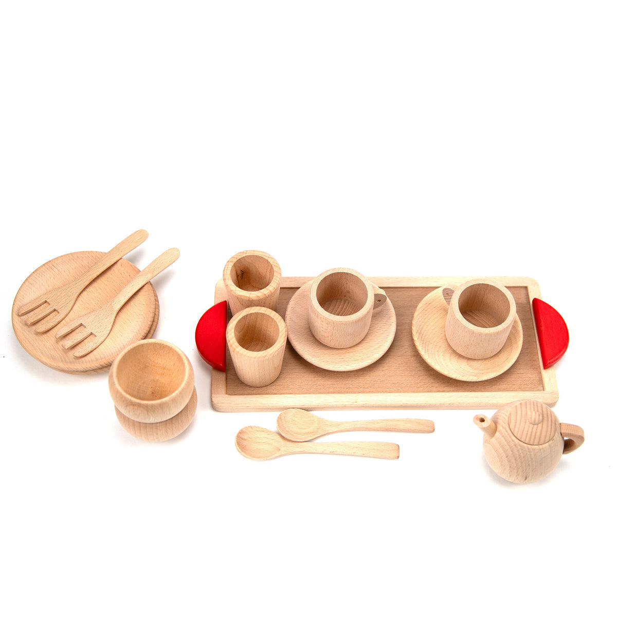 Houten speelgoed - Thee set
