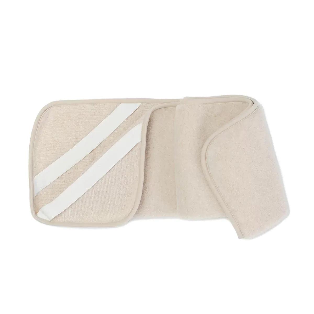 Wollen onderlegger / onderdeken wieg beige – kamelenwol / merinowol – 40x80cm - Beige