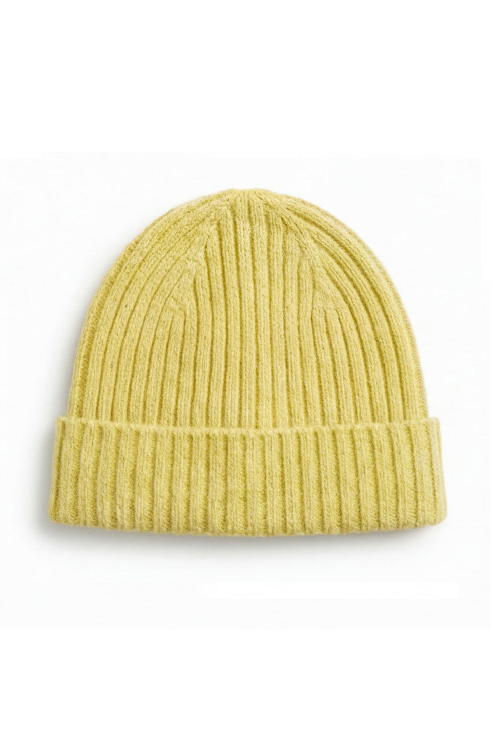 Merinowol Gebreide Baby Muts - Lemonade