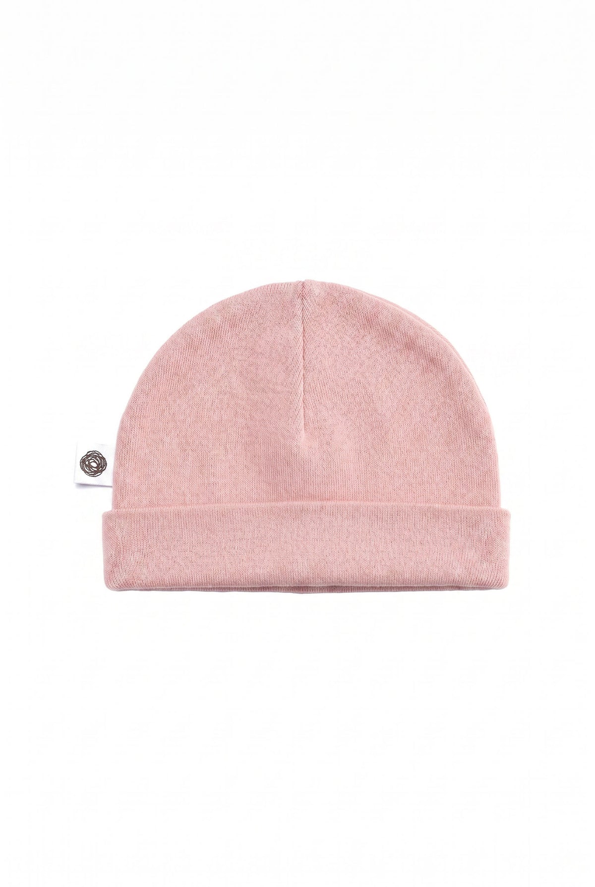 Bonnet bébé en laine - Merinowol - Misty Rose