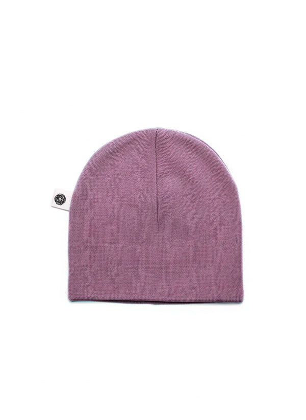 Wollen baby muts - Merinowol - Lavender Mist