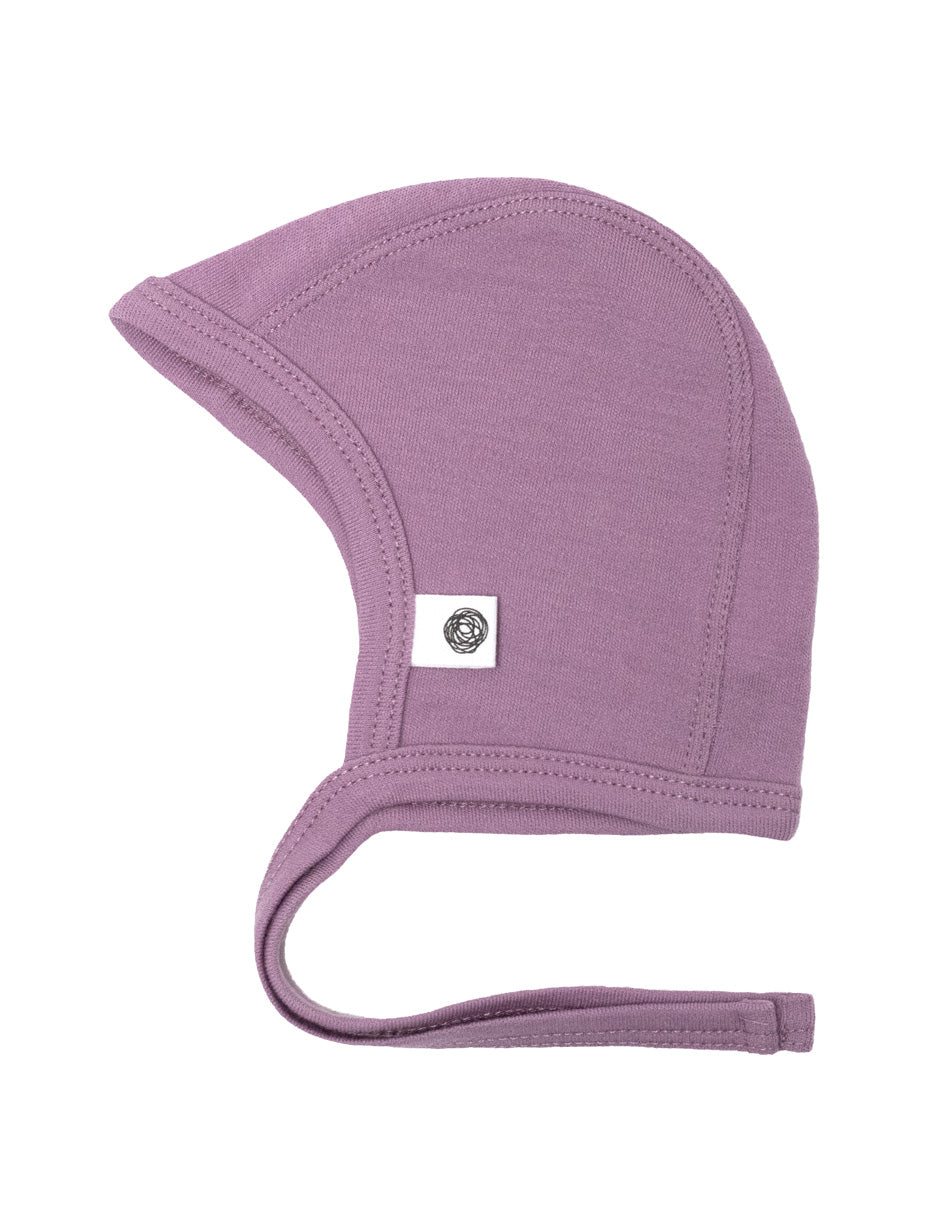 Baby wollen strikmuts – Merinowol - Lavender Mist