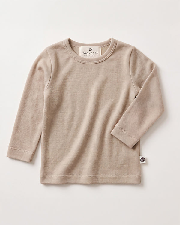 Jersey de bebé y niño en lana – Lana merino - Argan oil