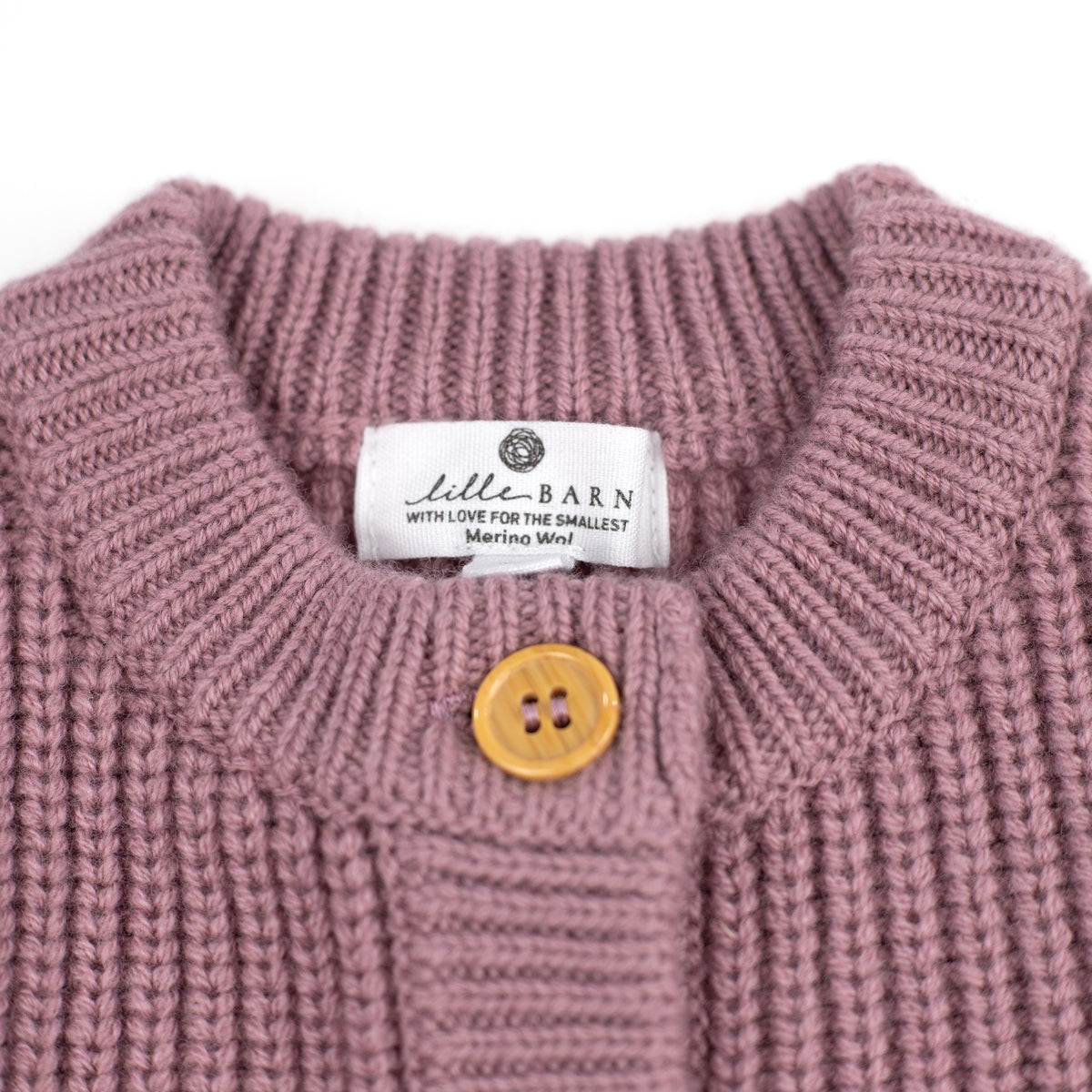 Gebreid Wollen Baby Vestje - Merinowol - Haze