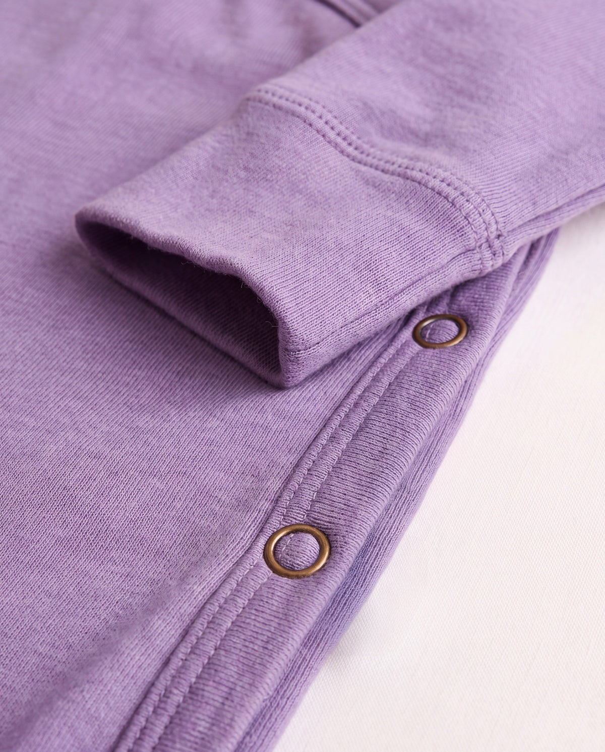 Wollen boxpakje / kruippakje – Merinowol - Purple Haze