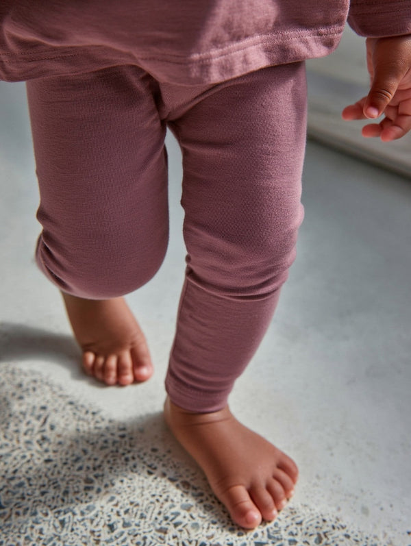 Wollen Baby- kinderbroek - Merinowol - Grape Shake