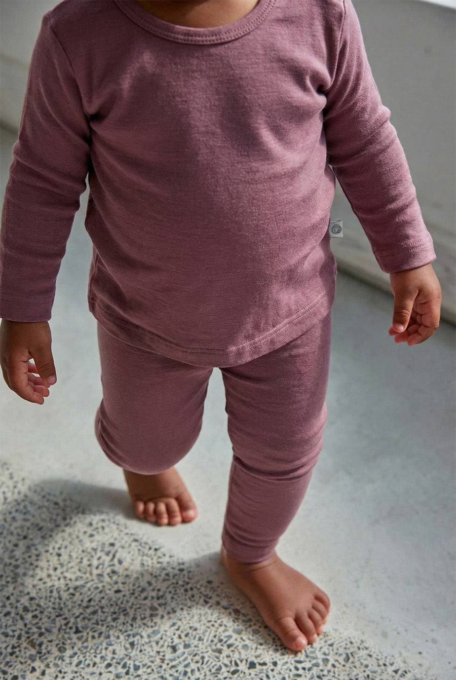 Wollen baby- kindertrui - Merinowol - Grape Shake