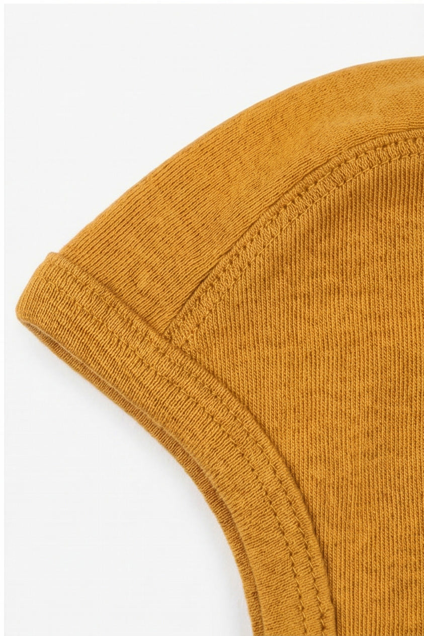 Baby wollen strikmuts – Merinowol - Harvest Gold
