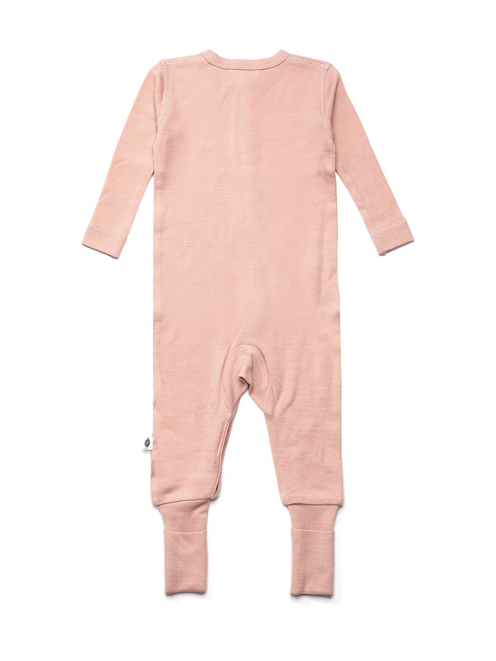 Wollen baby pakje / playsuit - Merinowol - Misty Rose