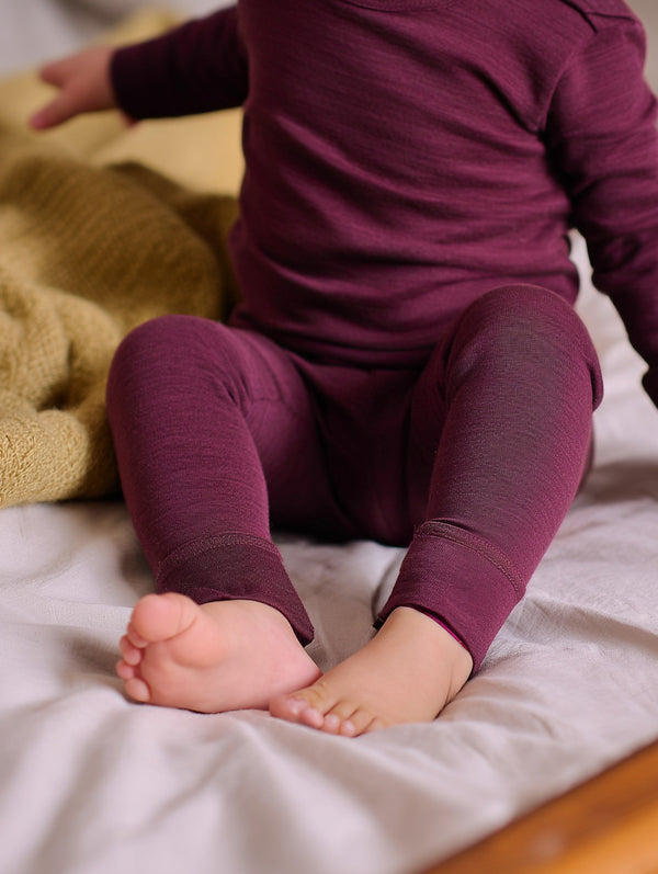 Wollen Kinderbroek - Merinowol - Fig