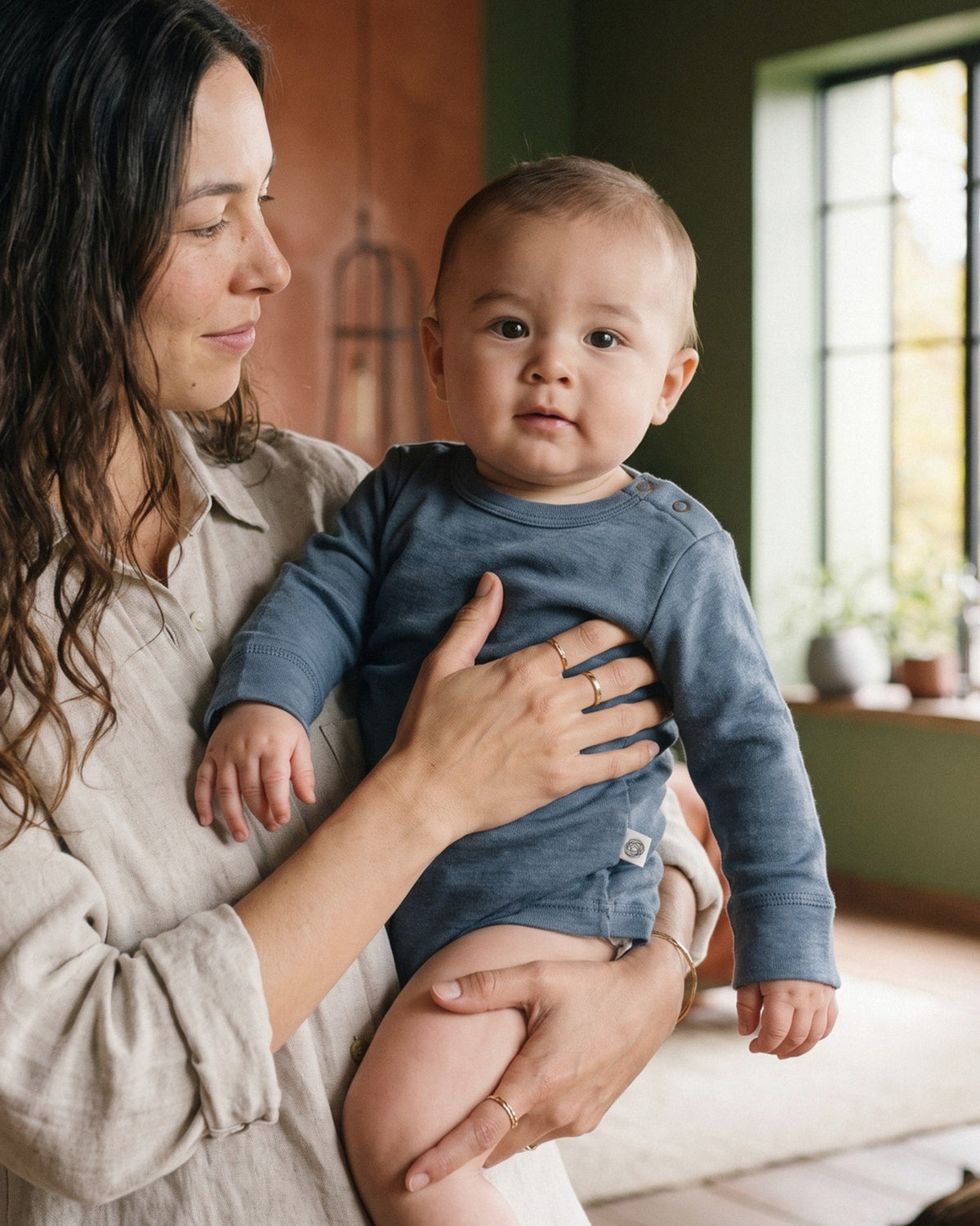 Woolen baby children's sweater - Merino wool - Argan oil