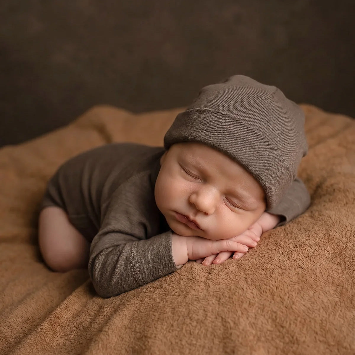 Wollen Baby Mutsje