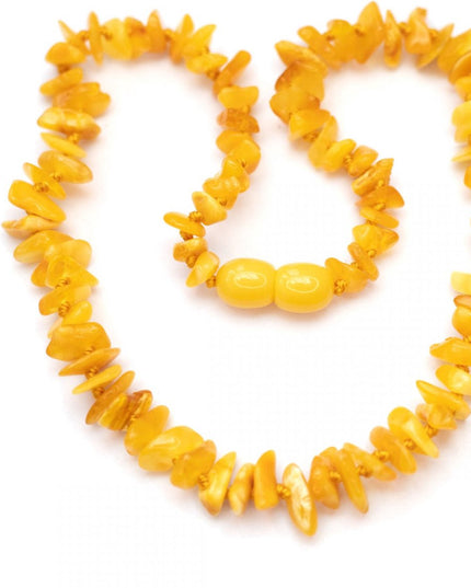 Baby/Kind - Barnsteen ketting - butter - chips 33cm - Lille Barn - With ♥ for the smallest