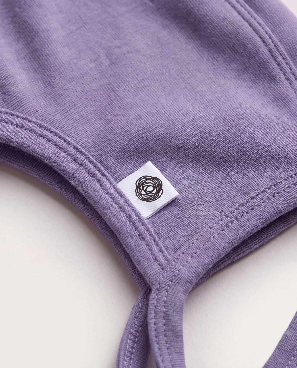 Baby wollen strikmuts – Merinowol - Purple Haze