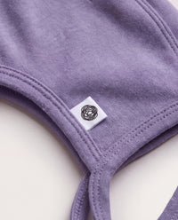 Baby wollen strikmuts – Merinowol - Purple Haze – afbeelding 5