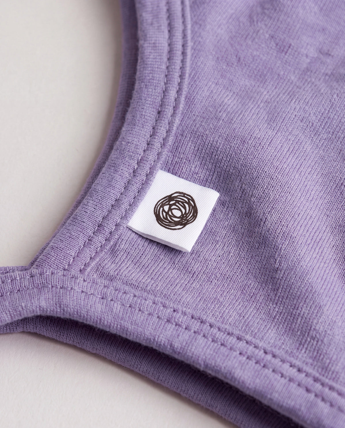 Baby wollen strikmuts – Merinowol - Purple Haze