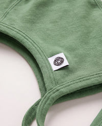 Baby wollen strikmuts – Merinowol - Shale Green – afbeelding 5