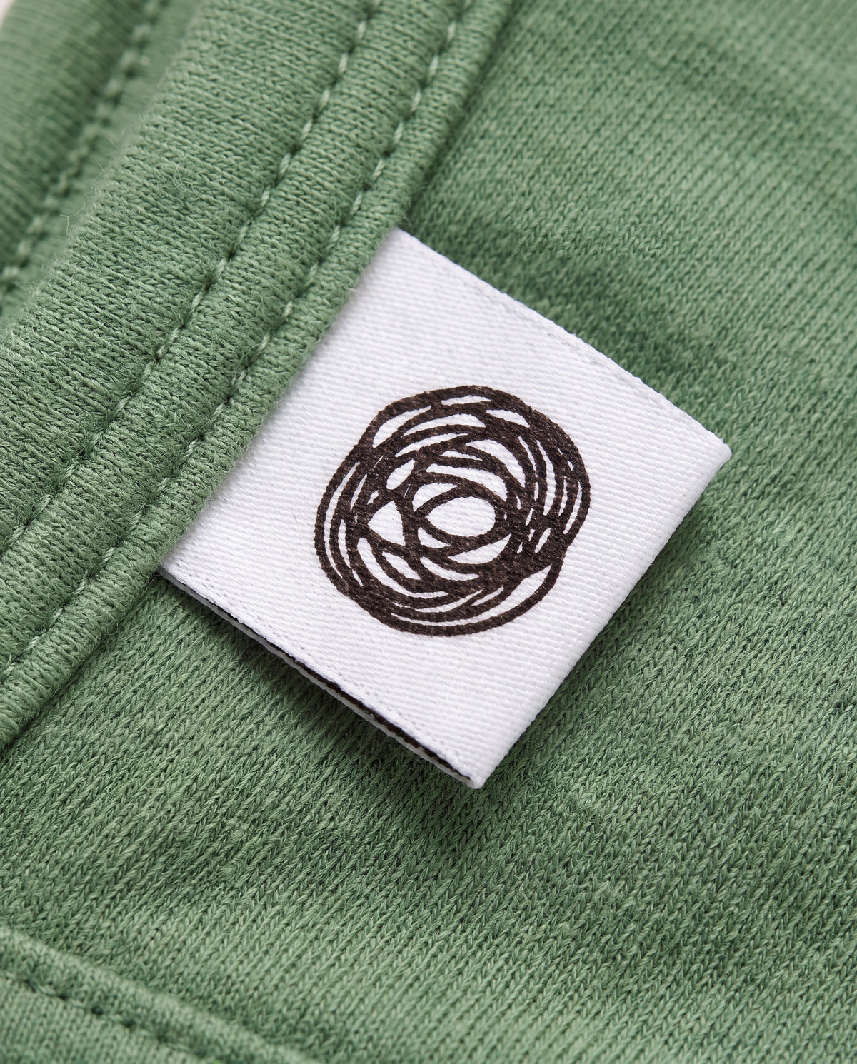Baby wollen strikmuts – Merinowol - Shale Green