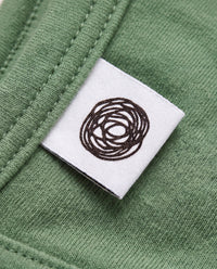 Baby wollen strikmuts – Merinowol - Shale Green – afbeelding 3