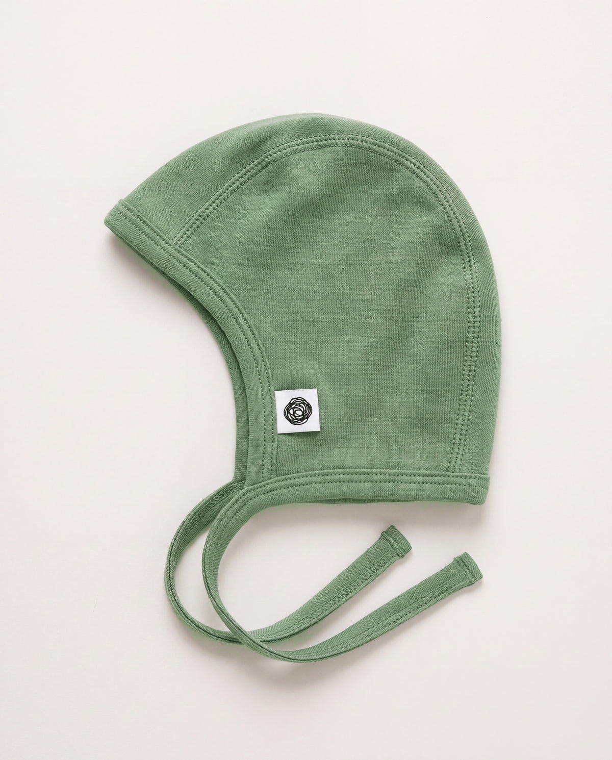 Baby wollen strikmuts – Merinowol - Shale Green