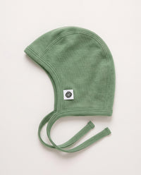 Baby wollen strikmuts – Merinowol - Shale Green – afbeelding 2