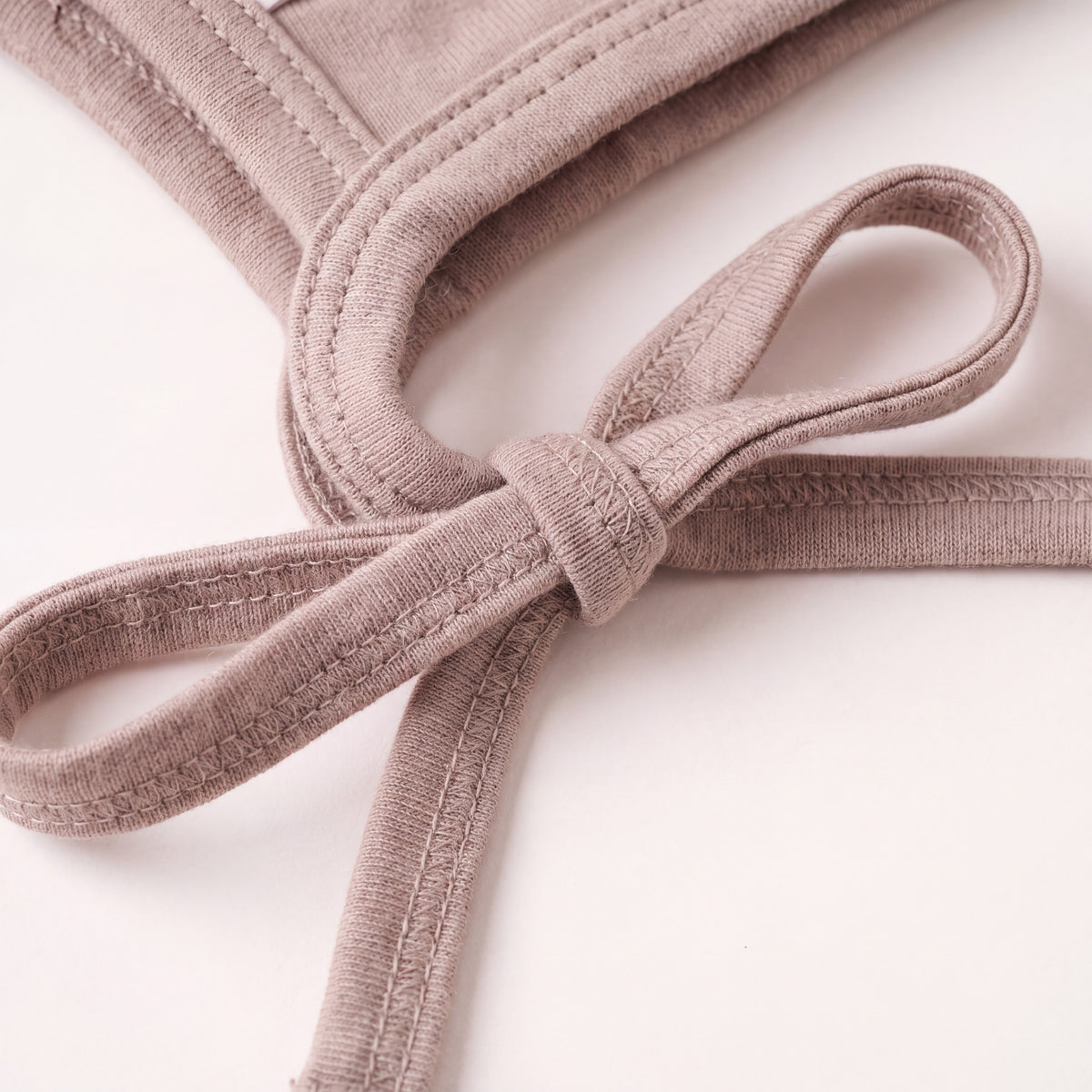 Baby wollen strikmuts – Merinowol - Oxford Tan