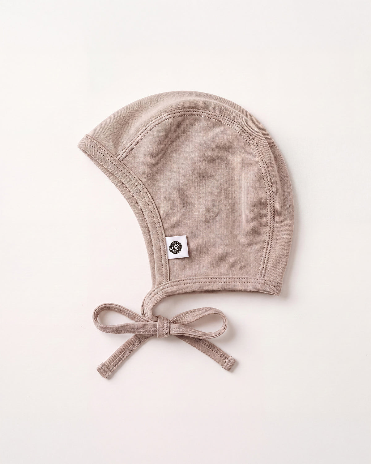 Baby wollen strikmuts – Merinowol - Oxford Tan