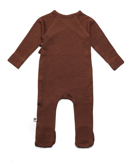 Wollen boxpakje / kruippakje – Merinowol - Cinnamon