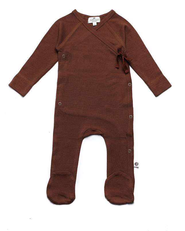 Wollen boxpakje / kruippakje – Merinowol - Cinnamon