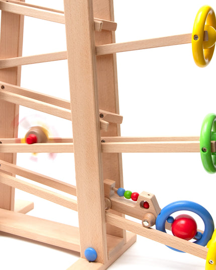 Wooden Marble Run