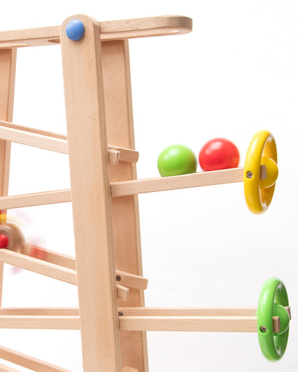 Wooden Marble Run