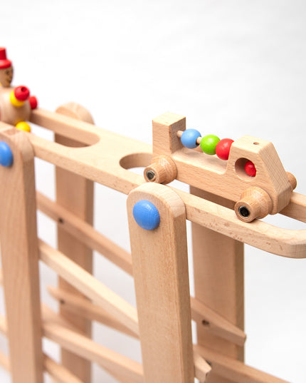 Wooden Marble Run