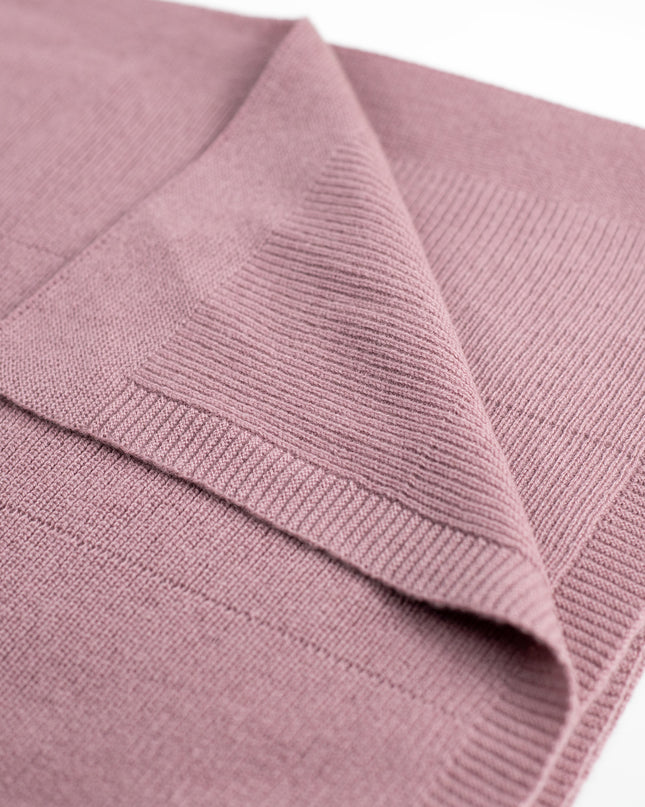 Wollen Babydeken / Kinderdeken Gebreid - Merinowol - Haze