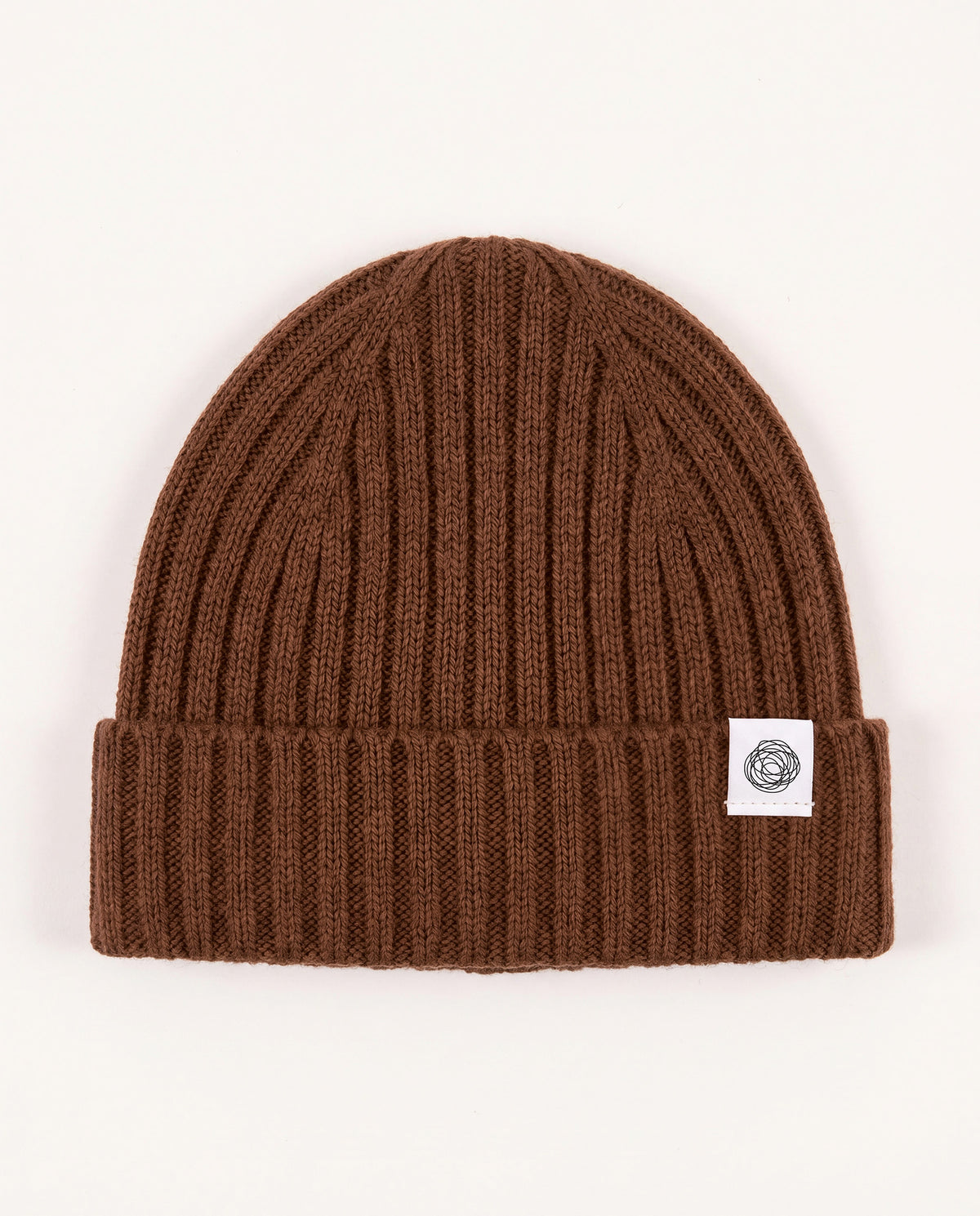 Merino wool Knitted Baby Hat - Carob