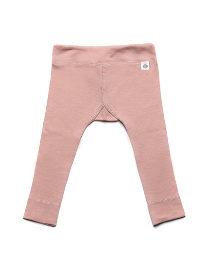 Wollen Baby- kinderbroek - Merinowol - Misty Rose