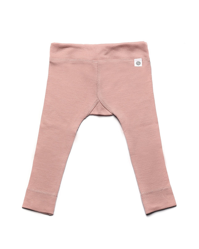 Wollen Baby- kinderbroek - Merinowol - Misty Rose