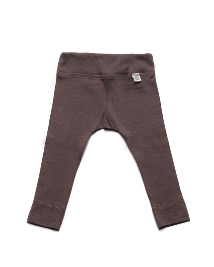 Wollen Baby- kinderbroek - Merinowol - Peppercorn