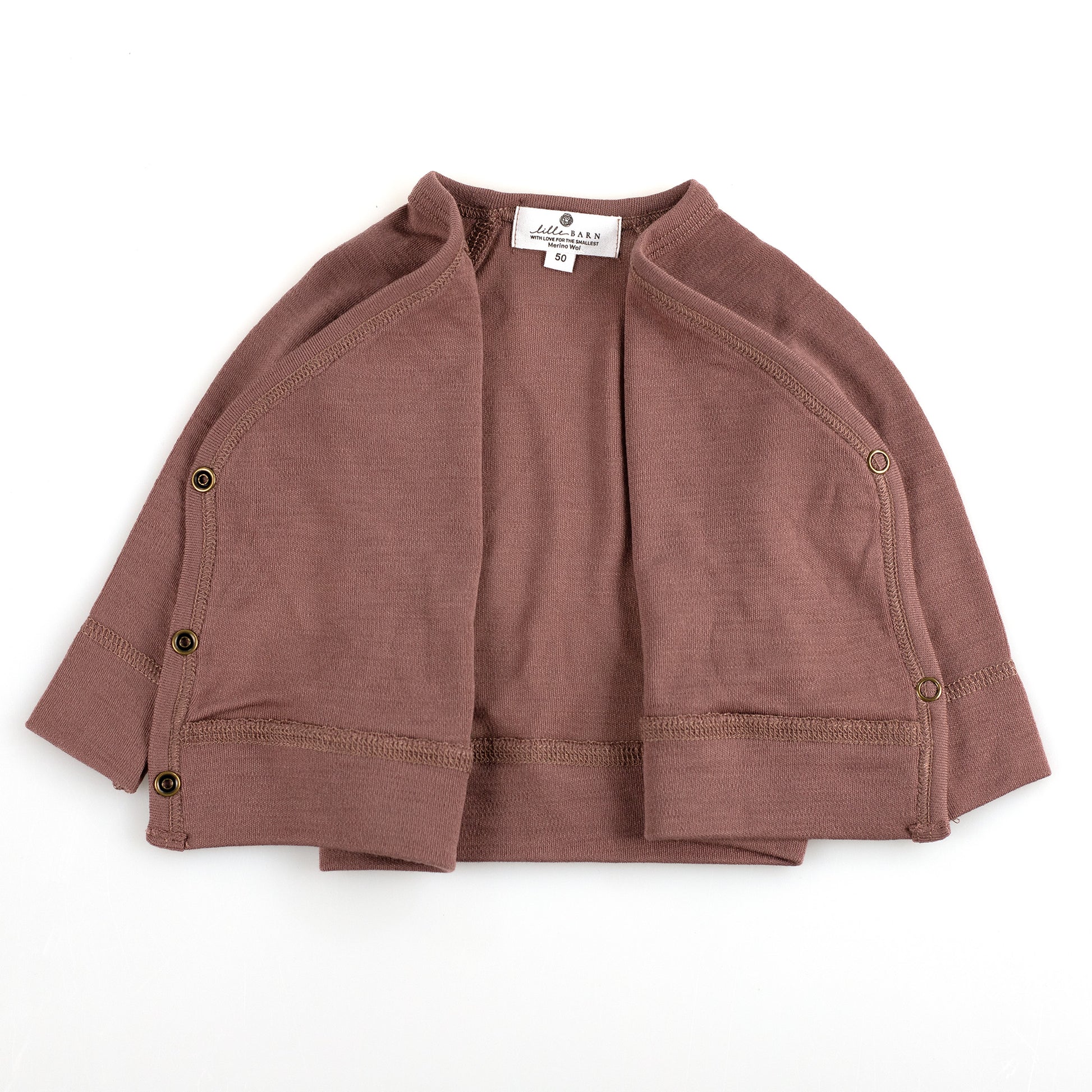 Baby woolen wrap sweater – Merino wool – Lille Barn - Main Image