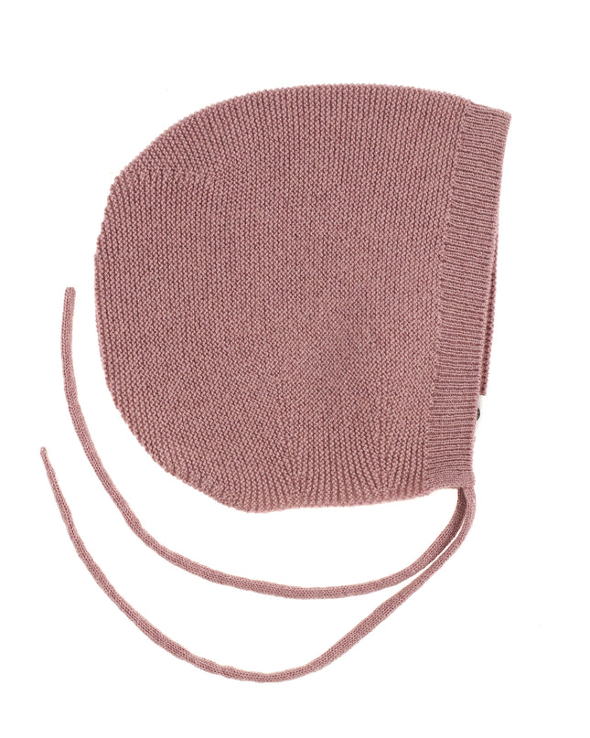 Wollen Strikmuts Baby Gebreid - Merinowol - Haze