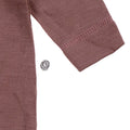 Wollen Baby- en kindertrui / long sleeve shirt – Merinowol - Twilight mauve