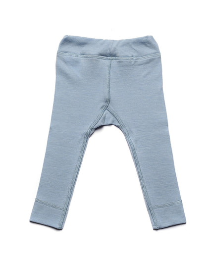 Baby &amp; Children's Wool Trousers - Merino Wool - Blue Fog