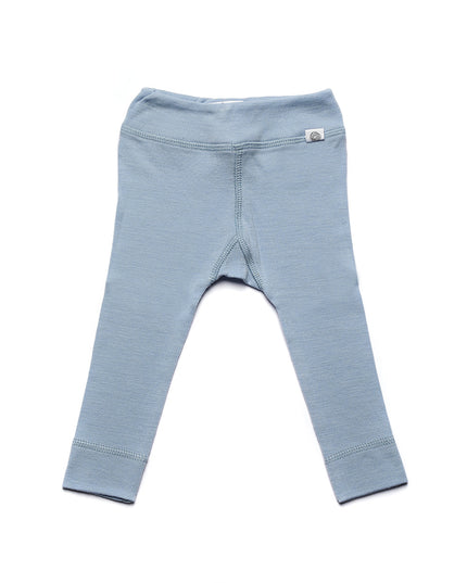 Baby &amp; Children's Wool Trousers - Merino Wool - Blue Fog