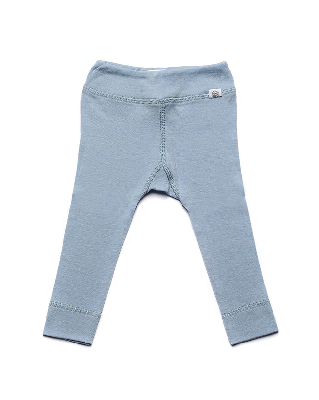Wollen Baby- kinderbroek - Merinowol - Blue Fog