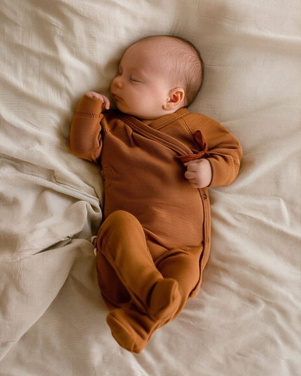 Wollen boxpakje / kruippakje – Merinowol - Argan Oil