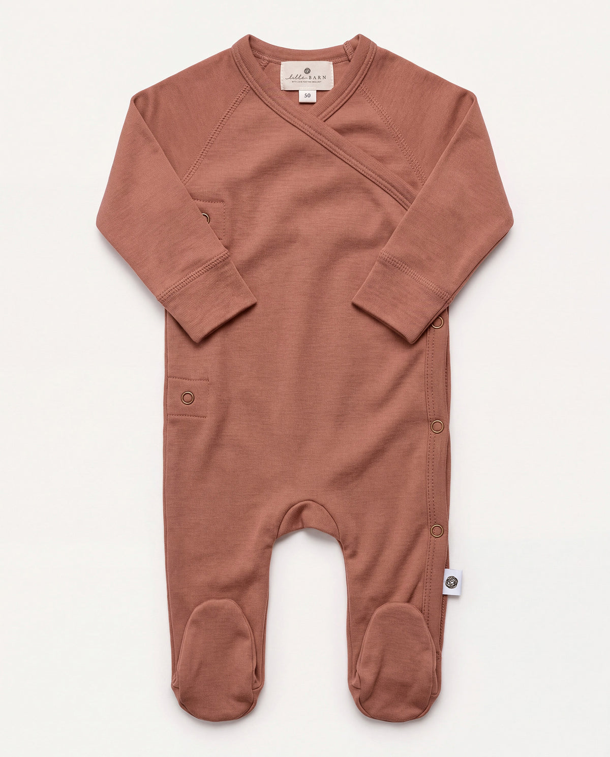 Woolen playsuit / romper suit – merino wool - Cedar Wood