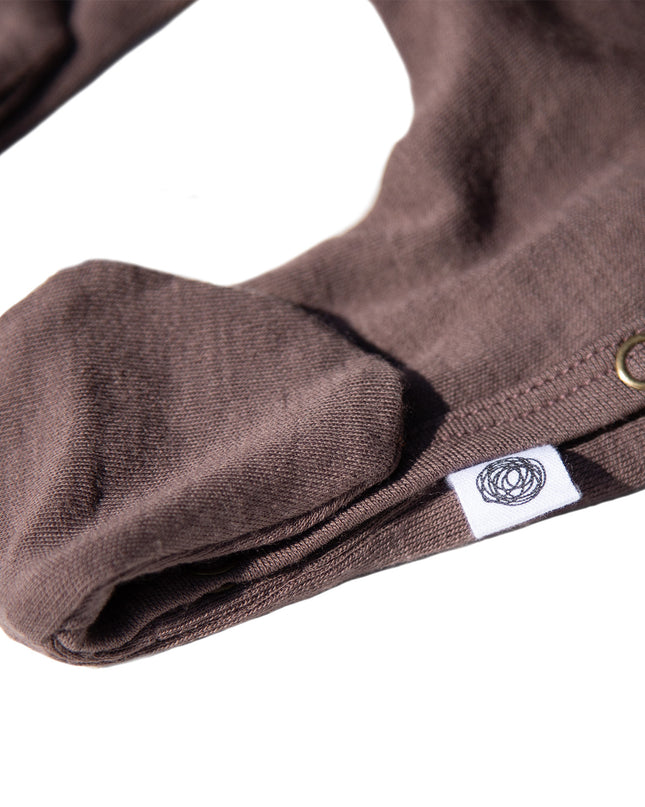 Wollen boxpakje / kruippakje – merino wol - Peppercorn