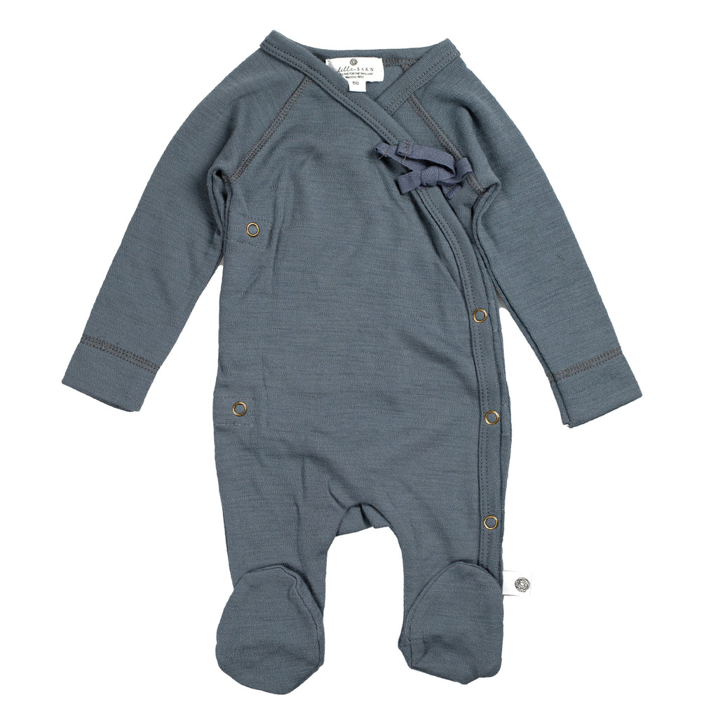 Playsuit / Strampler aus Wolle – Merinowolle
