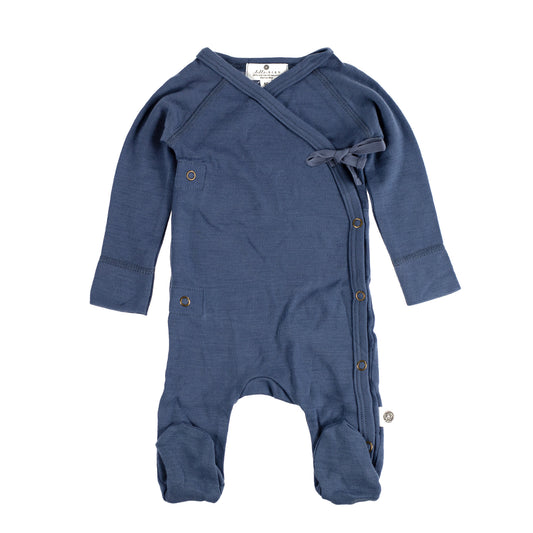 Woolen playsuit / romper suit – Merino wool - infinity