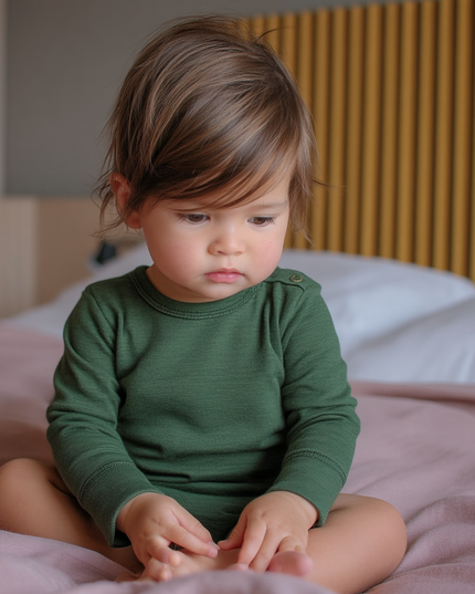 Wollen Romper lange mouwen - Merinowol - Mountain View